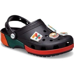 7-Eleven X Crocs Classic Clog 7-11 Exclusive Black Size 8 Men 10 Women